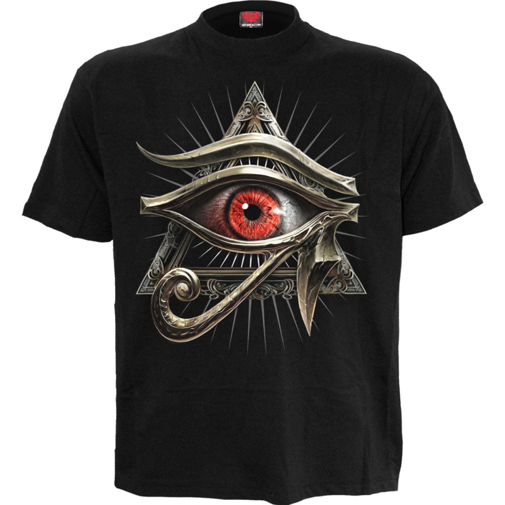 Spiral - Evil Eye Herren T-Shirt - Schwarz